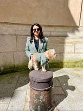 Upload image to gallery, Jacket Ciboulette For Dogs - Green Plaid Giverny

