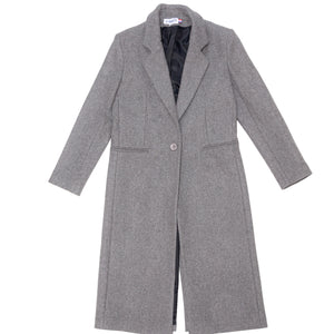 Grey wool coat