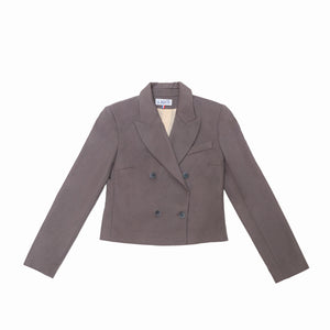 Veste courte Victoire - Gris Chambord