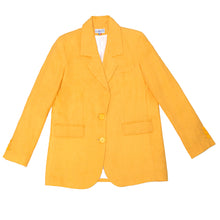 Charger l&#39;image dans la galerie, Veste oversize Mathilde - Jaune Tuileries
