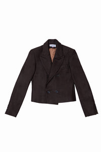 Veste courte Victoire - Marron foncé de Payne